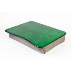 Зелёный поднос на подушке для ноутбука