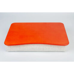 Оранжевый поднос на подушке для ноутбука