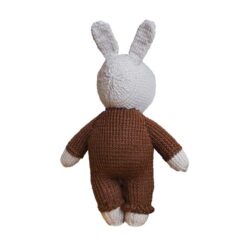 Заяц коричневая пижама мягкая игрушка