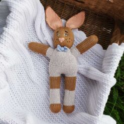 Knitted Bunny Gray Suit