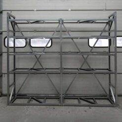 Оцинкованные металлические полки гараж