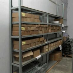 Оцинкованные металлические полки склад