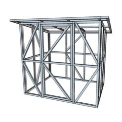 Каркас склада 1,5 x 2 сарай