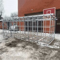 Каркас склада 2 x 3 сарай