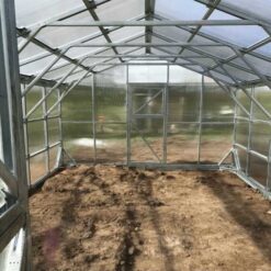 Теплица 4 x 4 м каркасом оцинкованная сталь