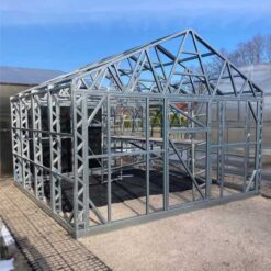 Теплица 4 x 4 каркас оцинкованная сталь